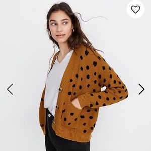 Madewell Sweaters - Madewell Hillview Cardigan Sweater Painted Spots Madewell Sweaters - Madewell Hillview Cardigan Sweater Painted Spots